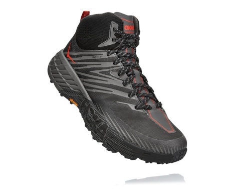 Turistické Topánky Hoka One One Speedgoat Mid GORE-TEX 2 Panske Siva (46UFRMZYK)